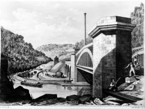 Whiteleys Viaduct at Charleston Curves, 1845 Built to carry the Manchester and Leeds Whiteleys Viaduct at Charleston Curves, 1845 Built to carry the Manchester and Leeds
