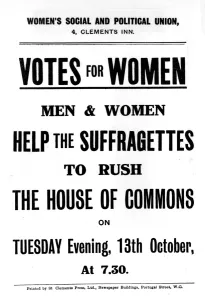Adverts posters/womens social political union votes women help Adverts posters/womens social political union votes women help