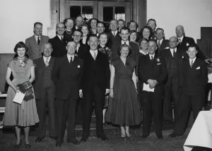Annual Event of Cornish Mutual Assurance Company Ltd, Truro, Cornwall. 1954 Annual Event of Cornish Mutual Assurance Company Ltd, Truro, Cornwall. 1954