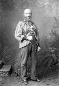 Captain Tom Gundry, champion Cornish wrestler. Probably early 1880s Captain Tom Gundry, champion Cornish wrestler. Probably early 1880s