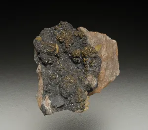 Galena with Calcite, Sphalerite and Pyrite, Staunton Harold, Leicestershire, England Galena with Calcite, Sphalerite and Pyrite, Staunton Harold, Leicestershire, England