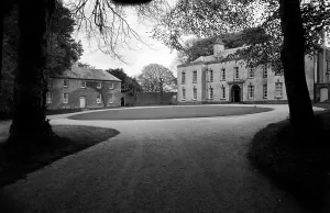 General view of Trewithen House showing entrance and side block, Probus, Cornwall. 1967 General view of Trewithen House showing entrance and side block, Probus, Cornwall. 1967