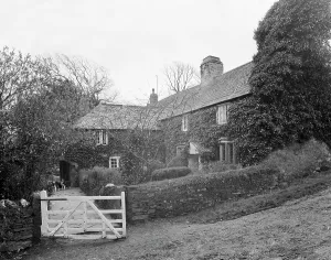 Hennett, St Juliot, near Boscastle, Cornwall. 1959 Hennett, St Juliot, near Boscastle, Cornwall. 1959
