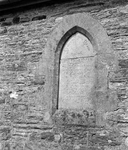 Inscribed plaque set in wall of Board School, School Hill, Shortlanesend, Kenwyn, Cornwall. 1978 Inscribed plaque set in wall of Board School, School Hill, Shortlanesend, Kenwyn, Cornwall. 1978