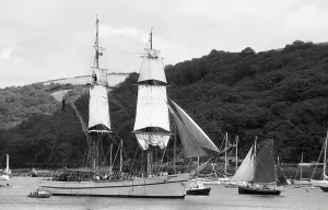 Maria Asumpta, Fowey, Cornwall. August 1993 Maria Asumpta, Fowey, Cornwall. August 1993