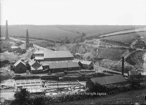 Print of St Agnes from the Royal Cornwall Museum