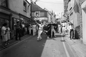 The Obby Oss, Duke Street, Padstow, Cornwall. 1966 The Obby Oss, Duke Street, Padstow, Cornwall. 1966