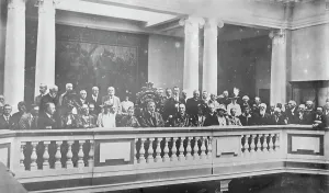 Opening of the Royal Cornwall Museum in River Street in 1919 Opening of the Royal Cornwall Museum in River Street in 1919