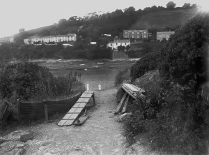 Malpas Print: Tregothnan Ferry Landing, St Michael Penkivel