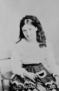 Portrait of Hannah Rowett, Polperro, Cornwall. Around 1860 Portrait of Hannah Rowett, Polperro, Cornwall. Around 1860