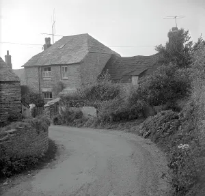 Rose Cottage and Much in Little, Trevalga, Cornwall. 1966 Rose Cottage and Much in Little, Trevalga, Cornwall. 1966