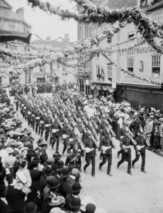 Royal Visit, High Cross, Truro, Cornwall. 15th July 1903 Royal Visit, High Cross, Truro, Cornwall. 15th July 1903