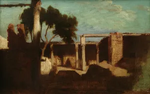 Ruins in the East, Prosper Marilhat (1811-1847) Ruins in the East, Prosper Marilhat (1811-1847)