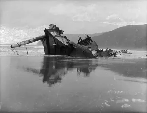 Remains of the Seine Barque Print, 1901