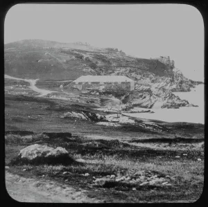 Spy pilchard cellar, Newquay, Cornwall. Late 1800s Spy pilchard cellar, Newquay, Cornwall. Late 1800s