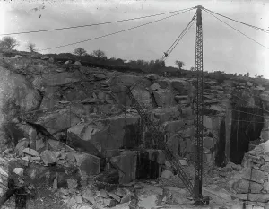 Tresahor Quarry, Constantine, Cornwall. 1903-1904 Tresahor Quarry, Constantine, Cornwall. 1903-1904