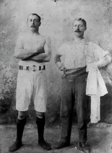 William Matthews, champion Cornish wrestler. 1911 William Matthews, champion Cornish wrestler. 1911