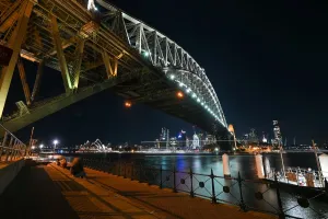 AUSTRALIA-EARTH HOUR-SYDNEY-BRIDGE AUSTRALIA-EARTH HOUR-SYDNEY-BRIDGE