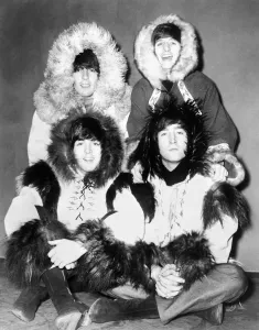 Beatles Modelling Christmas Nostalgic Suits Beatles Modelling Christmas Nostalgic Suits