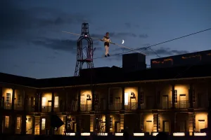 Britain-Lifestyle-Offbeat-Circus-High Wire Britain-Lifestyle-Offbeat-Circus-High Wire