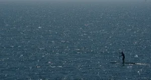 Britain-Weather-Offbeat-Paddleboard Britain-Weather-Offbeat-Paddleboard
