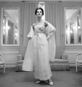 trapeze dress yves saint laurent