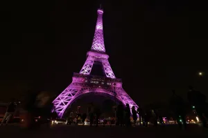France-Paris-Eiffel Tower - Pink -Health France-Paris-Eiffel Tower - Pink -Health