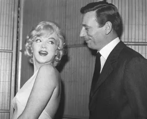 Marilyn Monroe and her Co-star Yves Montand Marilyn Monroe and her Co-star Yves Montand