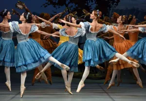 Mikhailovsky Ballet dancers perform Giselle scene Mikhailovsky Ballet dancers perform Giselle scene