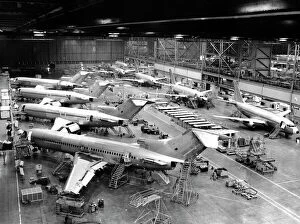 Images Dated 1st May 1977: US-BOEING 727 & 737 - FACTORY
