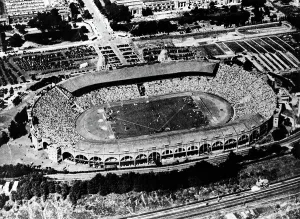Aerial View of Wembley Stadium Print