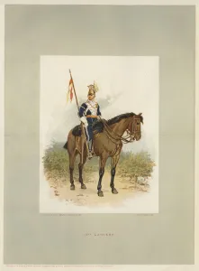 17th Lancers, a Trooper in Review Order (chromolitho) 17th Lancers, a Trooper in Review Order (chromolitho)