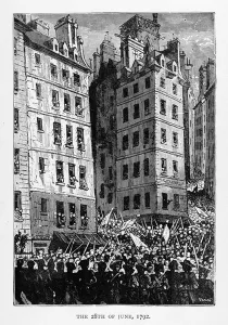 The 28th of June, 1792, engraved by Stephane Pannemaker (1847-1930) The 28th of June, 1792, engraved by Stephane Pannemaker (1847-1930)