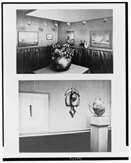 Related Images Collection: Above, German and Viennese photography, March, 1906, and below, Detail: Picasso-Braque exhibition