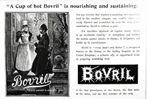 Black And White Food Images Prints: Advertisement for Bovril