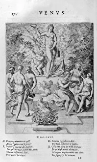 Adoration of the Goddess Venus, 1615 (engraving) Adoration of the Goddess Venus, 1615 (engraving)
