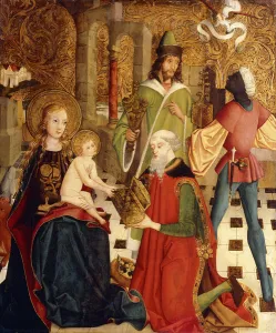 The Adoration of the Magi (oil on gold ground panel) The Adoration of the Magi (oil on gold ground panel)