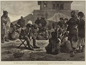 The Afghan War, Major Cavagnari arranging with the Shinwarries for the Protection of the Road from Dakka to Lundi Khana The Afghan War, Major Cavagnari arranging with the Shinwarries for the Protection of the Road from Dakka to Lundi Khana
