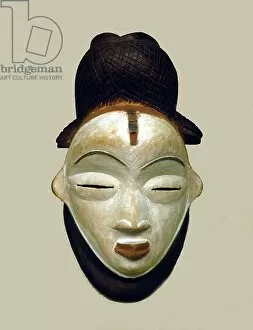 Related Images Collection: African mask. maschera PONGUE Gabon