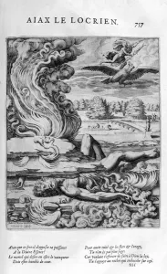 Ajax the Locrian (Ajax the Lesser), 1615 (engraving) Ajax the Locrian (Ajax the Lesser), 1615 (engraving)
