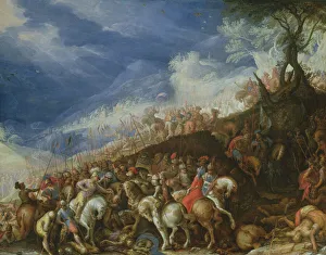 Alexander the Great and his captains recover Emperor Darius, 1611 (oil on canvas) Alexander the Great and his captains recover Emperor Darius, 1611 (oil on canvas)