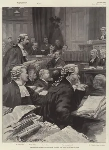 The Alleged Liberator Companies Frauds, the Trial of Jabez Balfour (litho) The Alleged Liberator Companies Frauds, the Trial of Jabez Balfour (litho)
