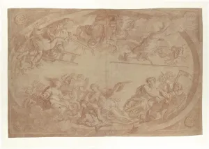 Allegory of the separation of the artists from the Hague Guild of Saint Luke, 1686 Allegory of the separation of the artists from the Hague Guild of Saint Luke, 1686