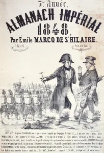 Almanach Imperial by Emile Marco de St. Hilaire, 1848 (litho) Almanach Imperial by Emile Marco de St. Hilaire, 1848 (litho)