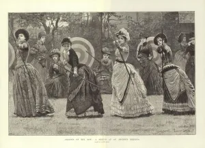 Amazons of the Bow: A Sketch at an Archery Meeting (engraving) Amazons of the Bow: A Sketch at an Archery Meeting (engraving)