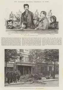 The Anarchist Dynamite Conspiracy in Paris (engraving) The Anarchist Dynamite Conspiracy in Paris (engraving)