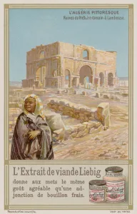 Ancient Roman ruins at Lambaesa (chromolitho) Ancient Roman ruins at Lambaesa (chromolitho)