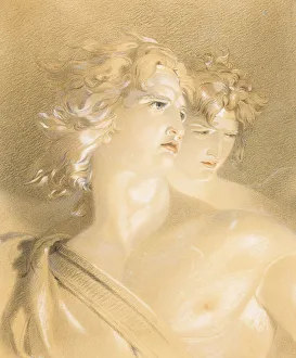 Ange dechu - Satan as a fallen angel par Lawrence, Sir Thomas (1769-1830) Ange dechu - Satan as a fallen angel par Lawrence, Sir Thomas (1769-1830)