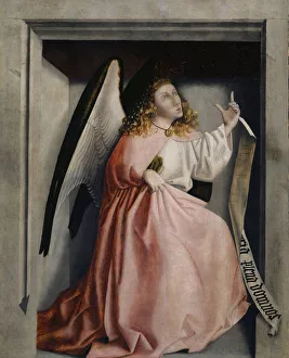 The Angel of the Annunciation from the Heilspiegel Altarpiece, c The Angel of the Annunciation from the Heilspiegel Altarpiece, c