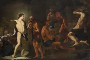 Apollo in the forge of Vulcan (oil on canvas) Apollo in the forge of Vulcan (oil on canvas)